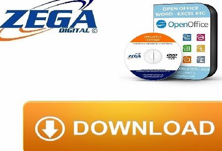 Zega Digital OPEN OFFICE Software Suite 2014-2015 Home, Professional Downlaod [Download]